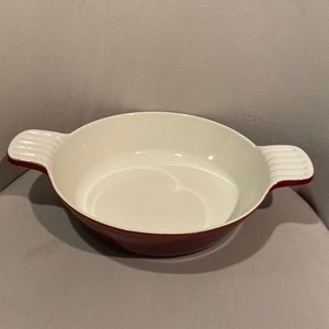 Enameled Cast Iron Casserole Dish